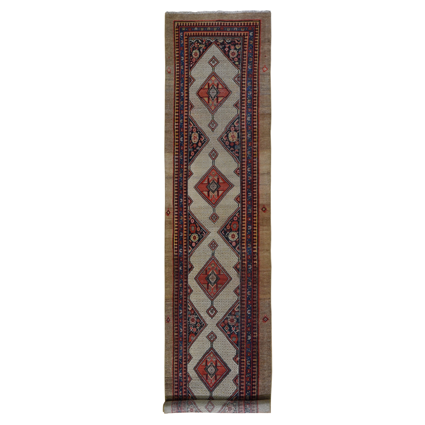 Traditional Silk Hand-Knotted Area Rug 3'2